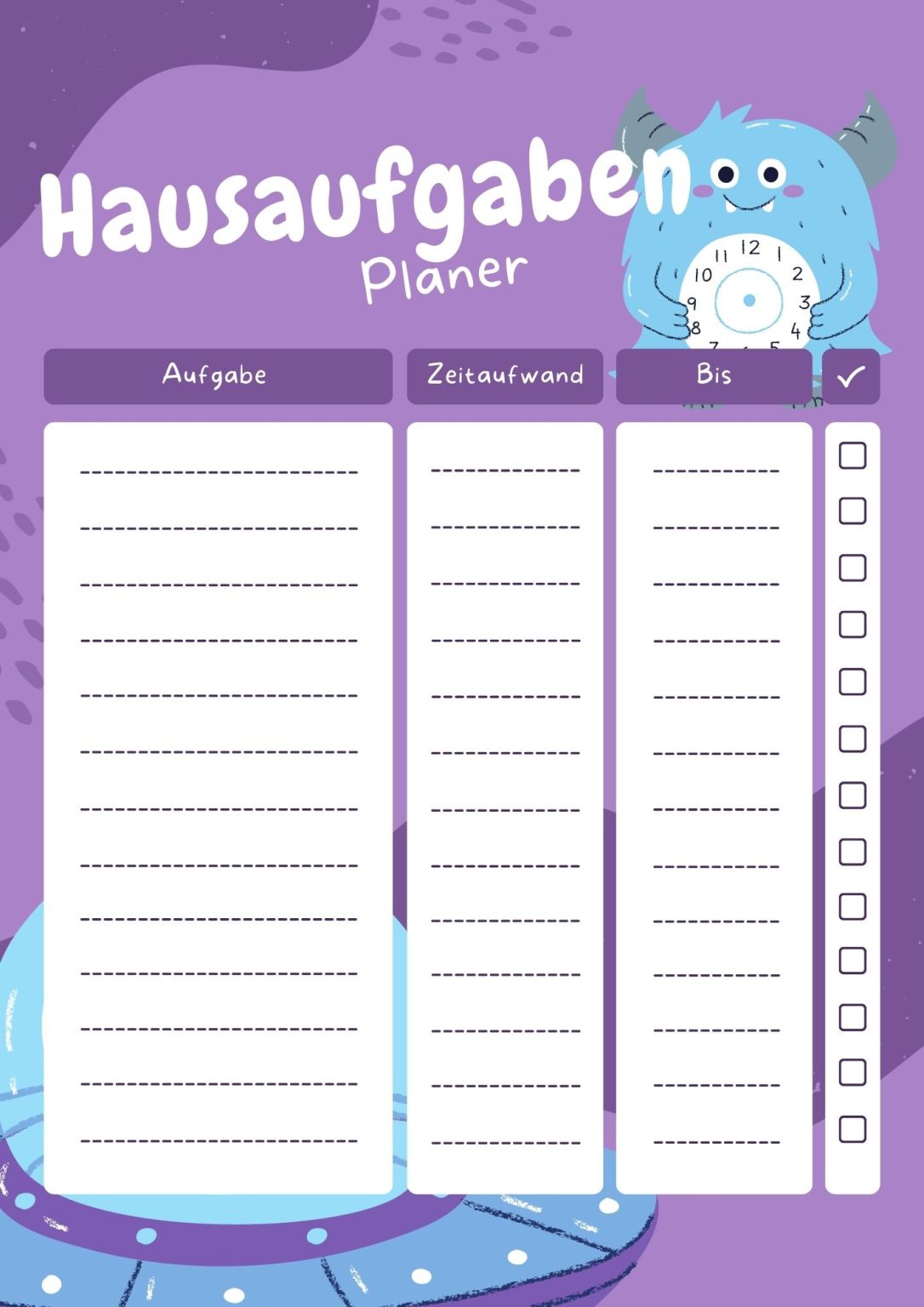 Hausaufgabenplaner - Easy Hausaufgaben